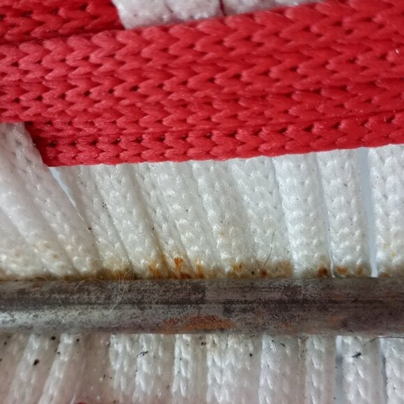 Vintage Red Wings Folding Lawn Chair - Picture 9 of 11